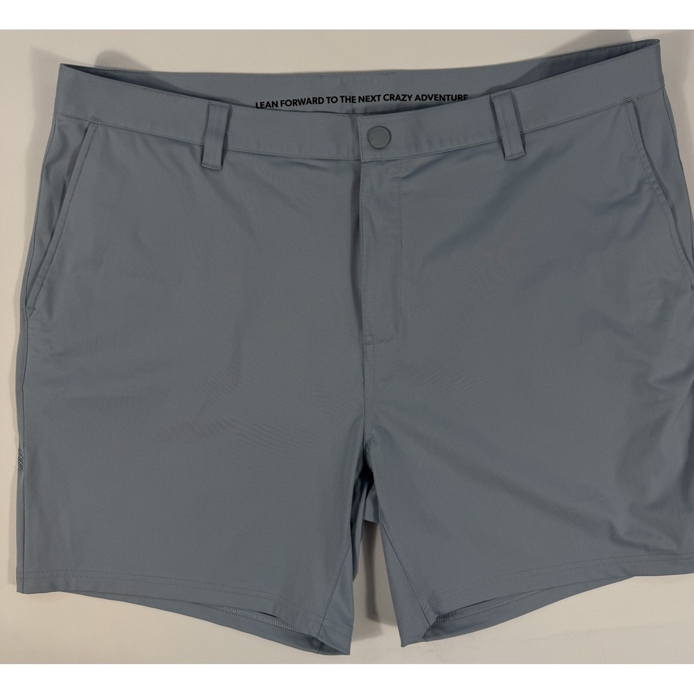 Rhone Commuter 7 Shorts Mens 40 Blue Gray Excellent Performance Stretch Chino